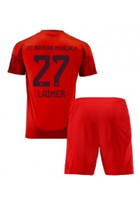 Bayern Munich Konrad Laimer #27 Babytruitje Thuis tenue Kind 2024-25 Korte Mouw (+ Korte broeken)